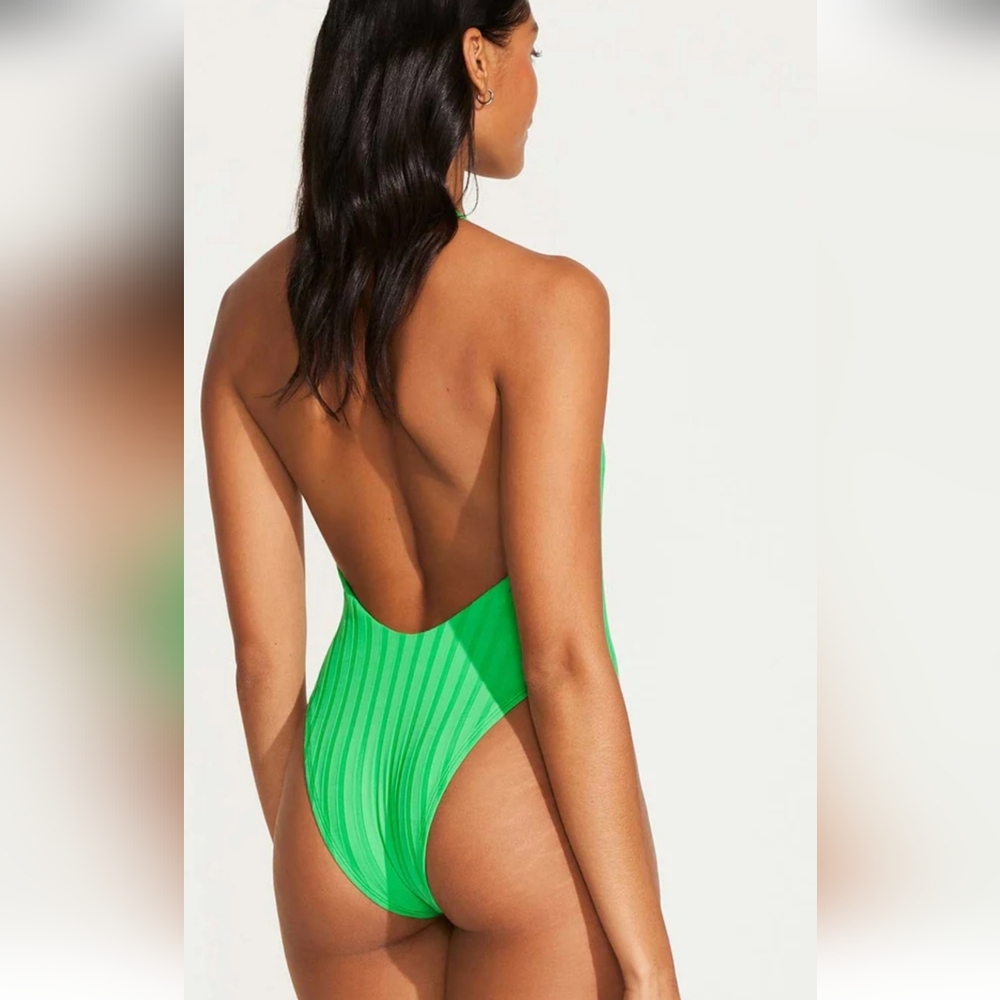 VITAMIN A ALIA RECYCLED NYLON ONE PIECE SWIM SUIT ;SIZE:MEDIUM - Picture 2 of 8